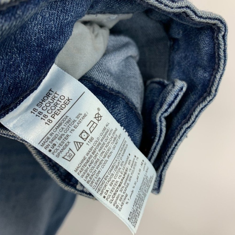 Old Navy Jeans High Rise Straight Blue Denim NWT - Picture 10 of 10